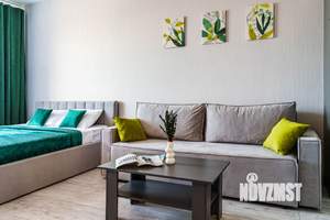 1-к квартира, посуточно, 42м2, 12/16 этаж