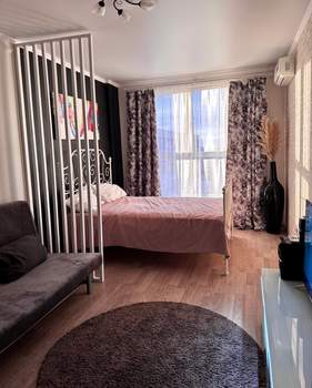 1-к квартира, на длительный срок, 45м2, 12/25 этаж