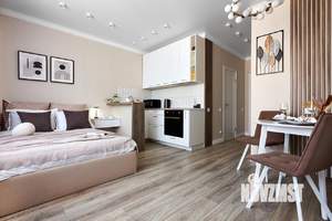 1-к квартира, посуточно, 24м2, 1/1 этаж