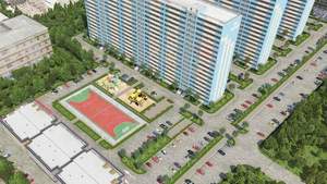 1-к квартира, на длительный срок, 40м2, 16/20 этаж