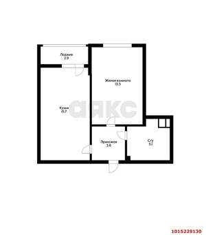 1-к квартира, на длительный срок, 37м2, 6/16 этаж
