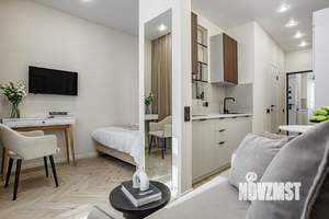 Студия квартира, посуточно, 24м2, 13/18 этаж