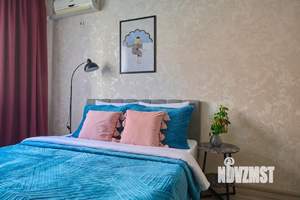 1-к квартира, посуточно, 44м2, 1/1 этаж