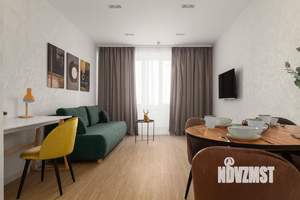 1-к квартира, посуточно, 47м2, 1/1 этаж