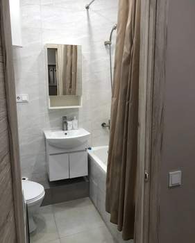 Студия квартира, на длительный срок, 35м2, 12/17 этаж