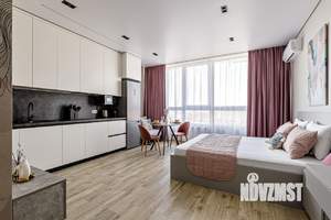 Студия квартира, посуточно, 35м2, 20/25 этаж