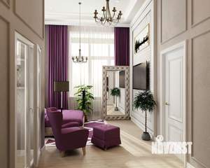 3-к квартира, на длительный срок, 105м2, 21/24 этаж