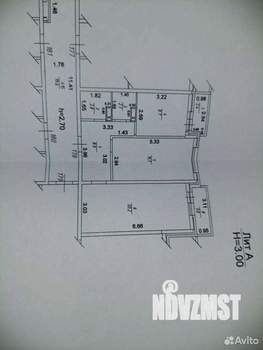 2-к квартира, на длительный срок, 58м2, 15/16 этаж