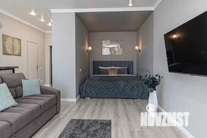 1-к квартира, посуточно, 43м2, 16/21 этаж