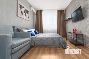 1-к квартира, посуточно, 45м2, 1/1 этаж