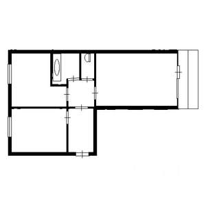 2-к квартира, на длительный срок, 48м2, 2/10 этаж