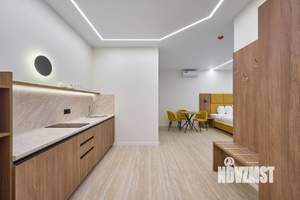 1-к квартира, посуточно, 25м2, 1/1 этаж