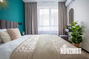 1-к квартира, посуточно, 44м2, 13/16 этаж