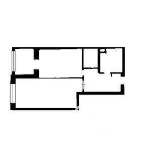 1-к квартира, на длительный срок, 38м2, 4/18 этаж