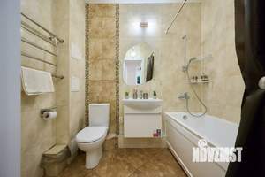 1-к квартира, посуточно, 38м2, 8/17 этаж