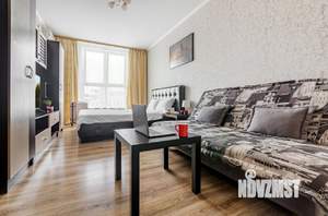 1-к квартира, посуточно, 45м2, 1/1 этаж