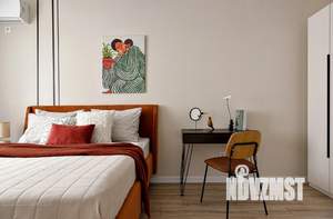 1-к квартира, посуточно, 36м2, 1/1 этаж