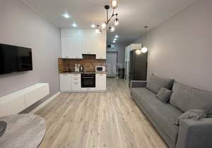 Студия квартира, на длительный срок, 27м2, 2/22 этаж