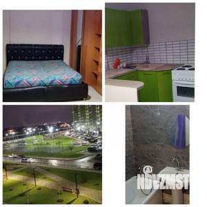 Студия квартира, на длительный срок, 31м2, 4/17 этаж