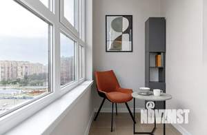 1-к квартира, посуточно, 42м2, 18/22 этаж