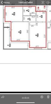 2-к квартира, на длительный срок, 50м2, 15/16 этаж