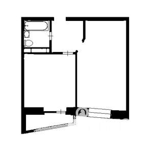 1-к квартира, на длительный срок, 45м2, 14/17 этаж