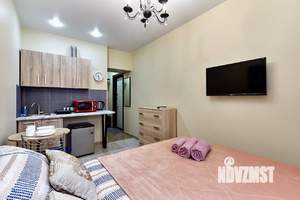 1-к квартира, посуточно, 17м2, 1/1 этаж