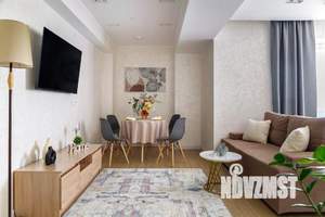 2-к квартира, посуточно, 55м2, 1/1 этаж