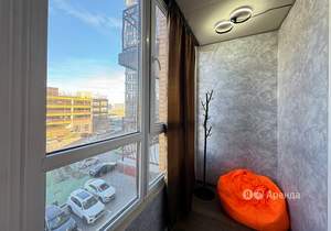 Студия квартира, на длительный срок, 28м2, 4/17 этаж