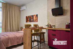 1-к квартира, посуточно, 26м2, 1/1 этаж