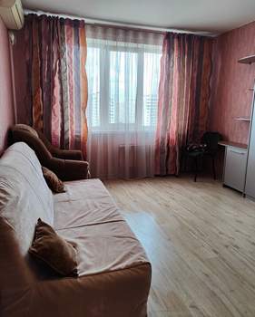 1-к квартира, на длительный срок, 40м2, 14/16 этаж
