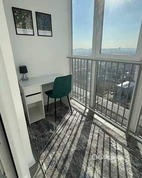 1-к квартира, на длительный срок, 38м2, 19/24 этаж