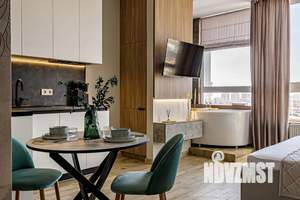 Студия квартира, посуточно, 35м2, 17/24 этаж