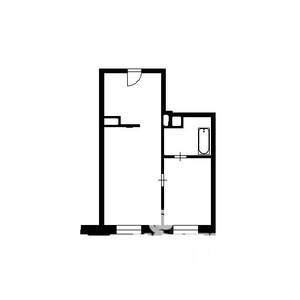 1-к квартира, на длительный срок, 40м2, 7/16 этаж
