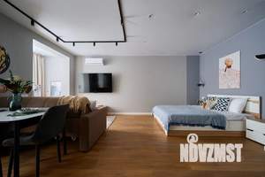 Студия квартира, посуточно, 39м2, 6/25 этаж