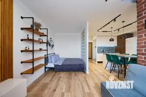 Студия квартира, посуточно, 41м2, 23/24 этаж