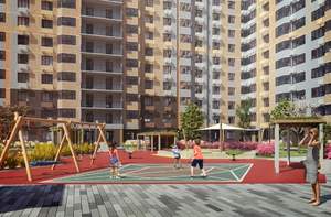 2-к квартира, на длительный срок, 65м2, 12/23 этаж