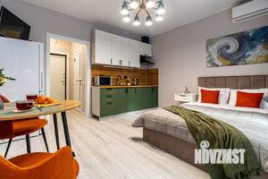 Студия квартира, на длительный срок, 23м2, 4/9 этаж