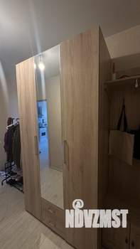 Студия квартира, на длительный срок, 27м2, 7/17 этаж