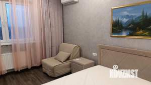 1-к квартира, посуточно, 49м2, 9/16 этаж