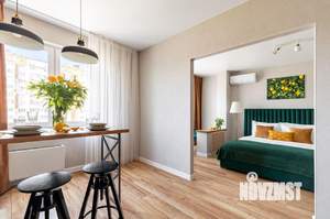 Студия квартира, посуточно, 34м2, 9/16 этаж