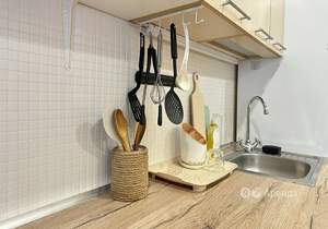 Студия квартира, на длительный срок, 28м2, 6/8 этаж