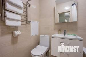 1-к квартира, посуточно, 40м2, 13/19 этаж