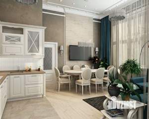 3-к квартира, на длительный срок, 105м2, 21/24 этаж