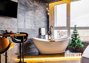 Студия квартира, посуточно, 35м2, 20/24 этаж