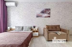 1-к квартира, посуточно, 40м2, 1/1 этаж