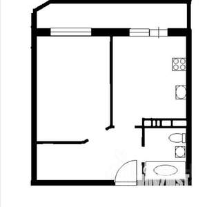1-к квартира, на длительный срок, 40м2, 6/18 этаж