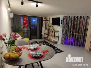 Студия квартира, посуточно, 44м2, 18/18 этаж