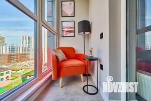 1-к квартира, посуточно, 37м2, 8/18 этаж
