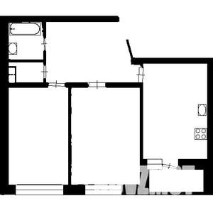 2-к квартира, на длительный срок, 65м2, 3/17 этаж